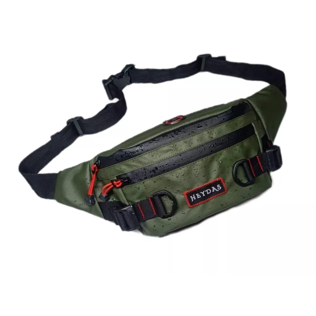 Tas Selempang Pria Anti Air Tas Pinggang Waterproof Waistbag