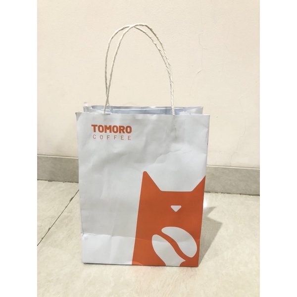 

paperbag/paper bag/tas kertas/tomoro coffee
