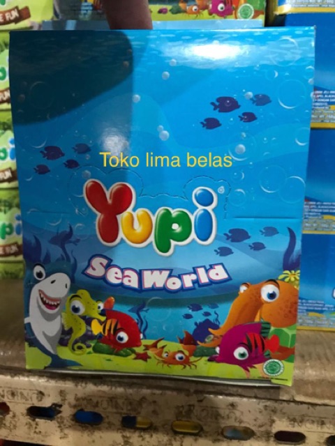 Yupi Sea World 1 Box isi 24 Pcs