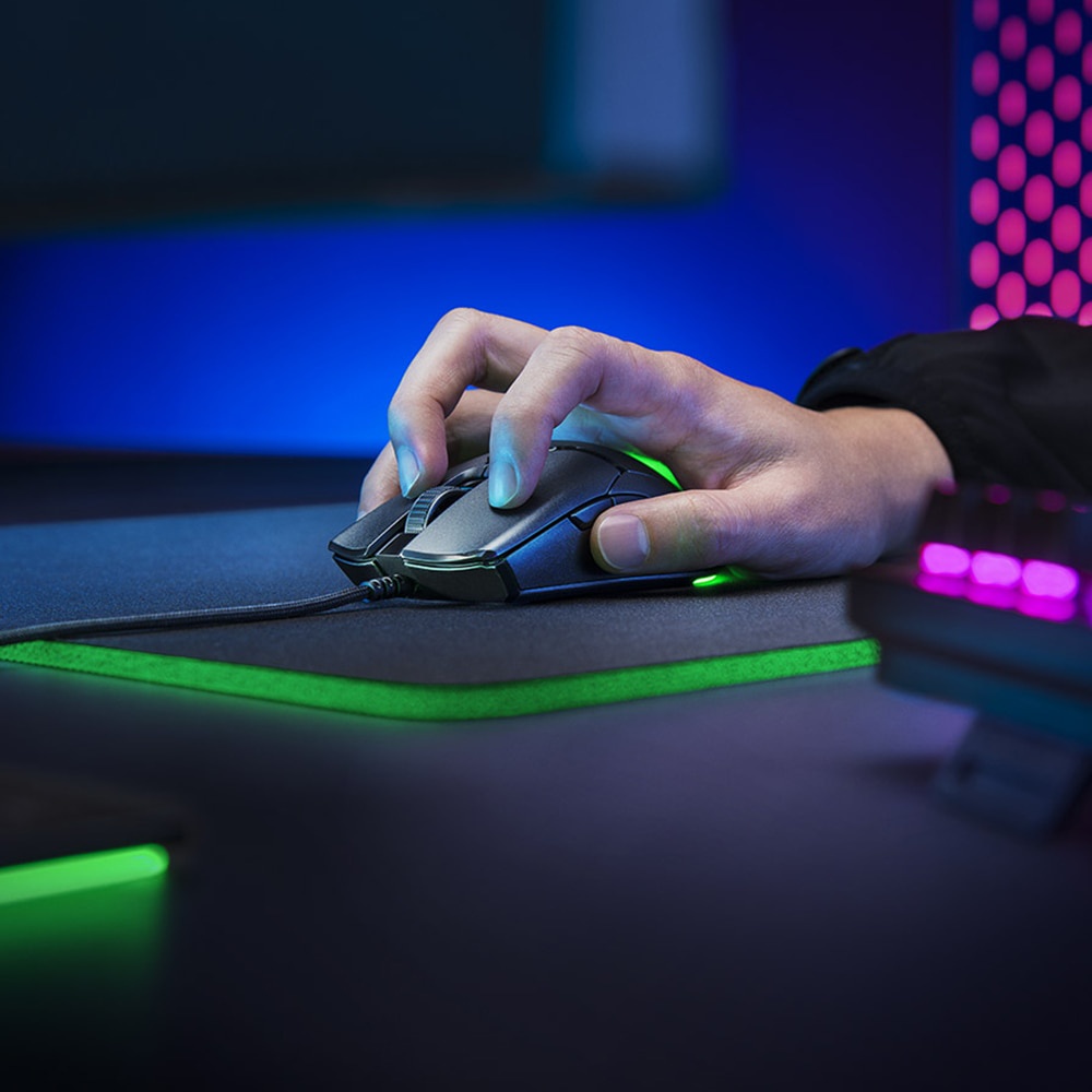 Razer Viper CHROMA Mouse Gaming Kabel 8500 DPI Dengan Lampu RGB Sensor Optail