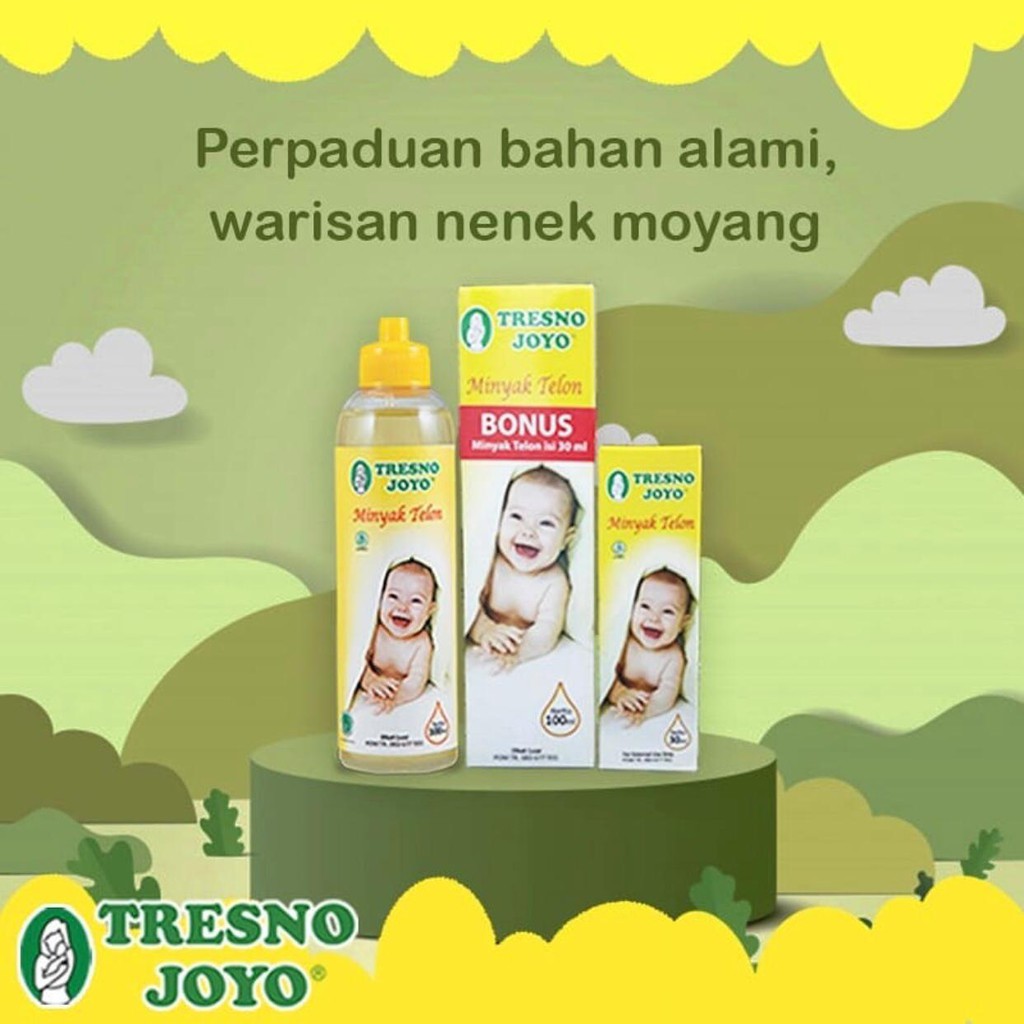 Tresno Joyo Balsem / Minyak Kayu Putih Telon Herbal Plus Citronella