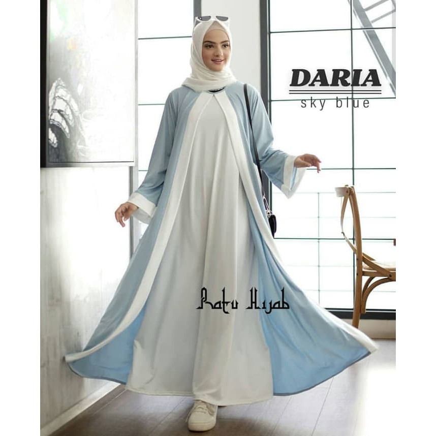 GAMIS SYARI ANNAJAH CAPUCCINO 900GR 110 140 ALLSIZE GAMIS SYARI BUSUI CADAR CREPE HQ POLOS MURAH I.