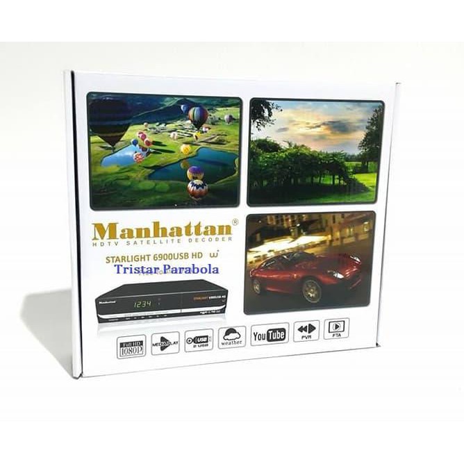 Ggmp Receiver Manhattan 6900 W+ Include Wifi Dongle 1Fvn