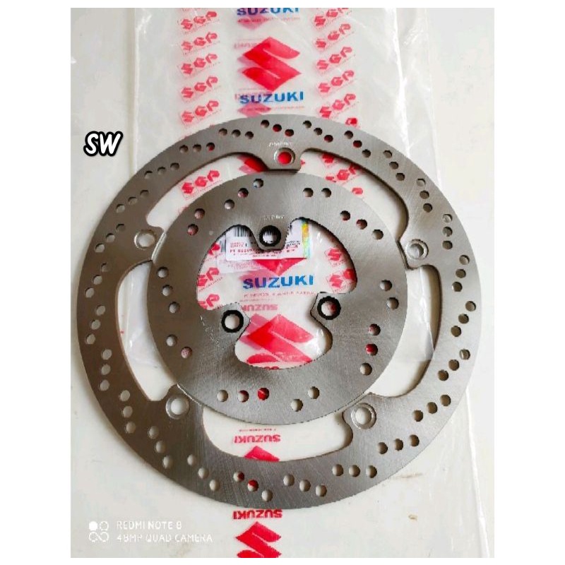 PIRINGAN CAKRAM DEPAN BELAKANG SATRIA FU 150/PNP SATRIA FU NEW/ASLI SUNSTAR