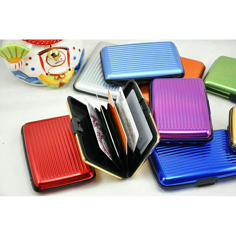 [COD] Dompet Penyimpanan Pelindung Kartu Anti Air &amp; Cocok untuk Segala Jenis Card - Wallet Organizer