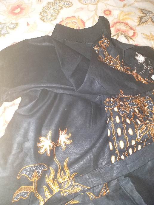 Gamis Batik Exlusive Gamis Batik Modern Gamis Batik Trend Masakini Putri.dianputri