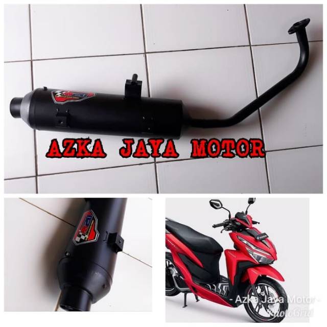 Knalpot Racing Bobokan Vario 125 LED / Vario 150 LED 2018 mberr