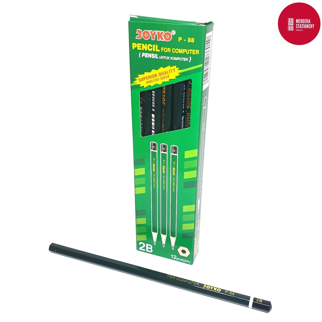 

(ISI 12)Pensil/Pencil 2B Joyko/Jayko/Joyco P88/P-88 For Computer