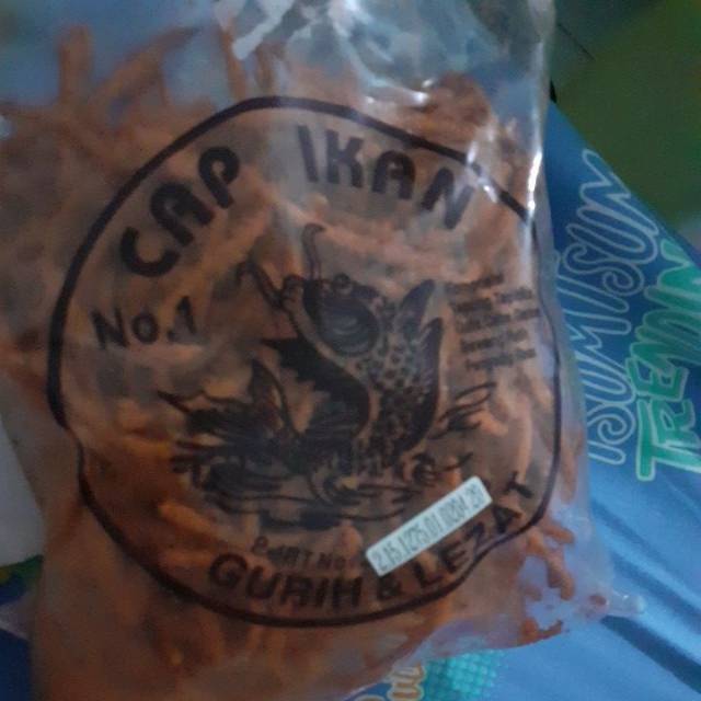 

Mie lidi cap ikan