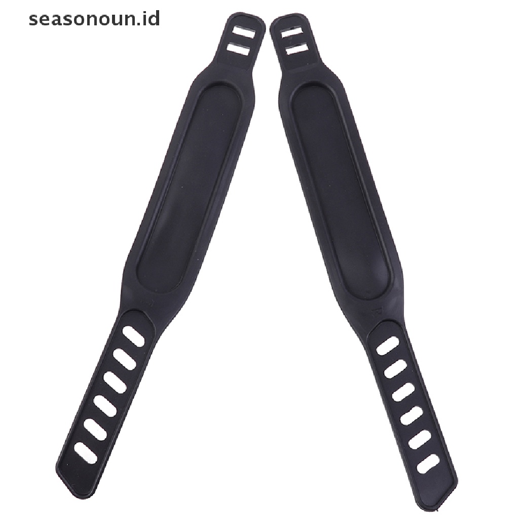 (seasonoun) 1 Pasang Strap Pedal Sepeda Untuk Fitness