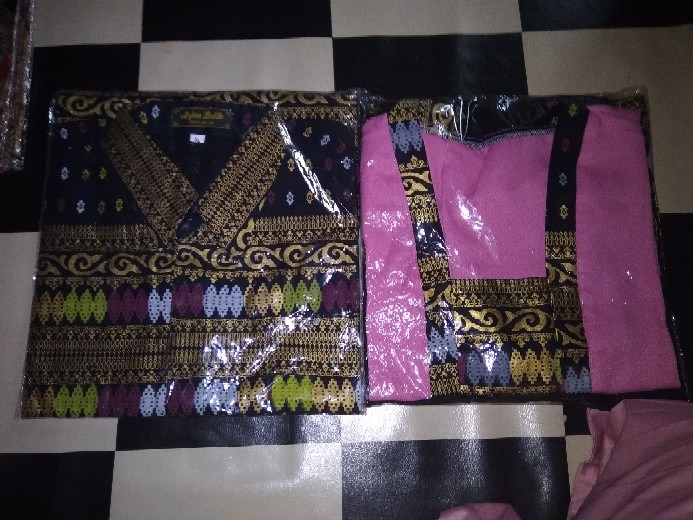 Couple Batik Wedding Natal Hem Rnb Katun Prada