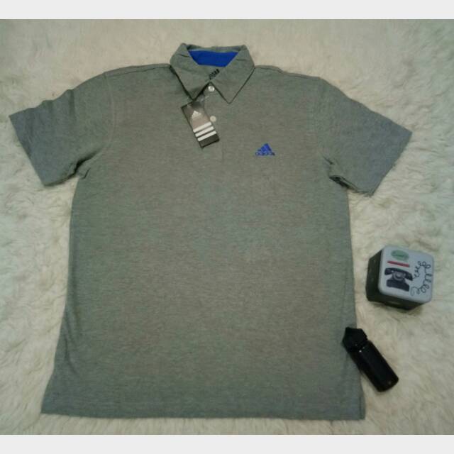 Kaos  Cowok  Berkerah ADIDAS