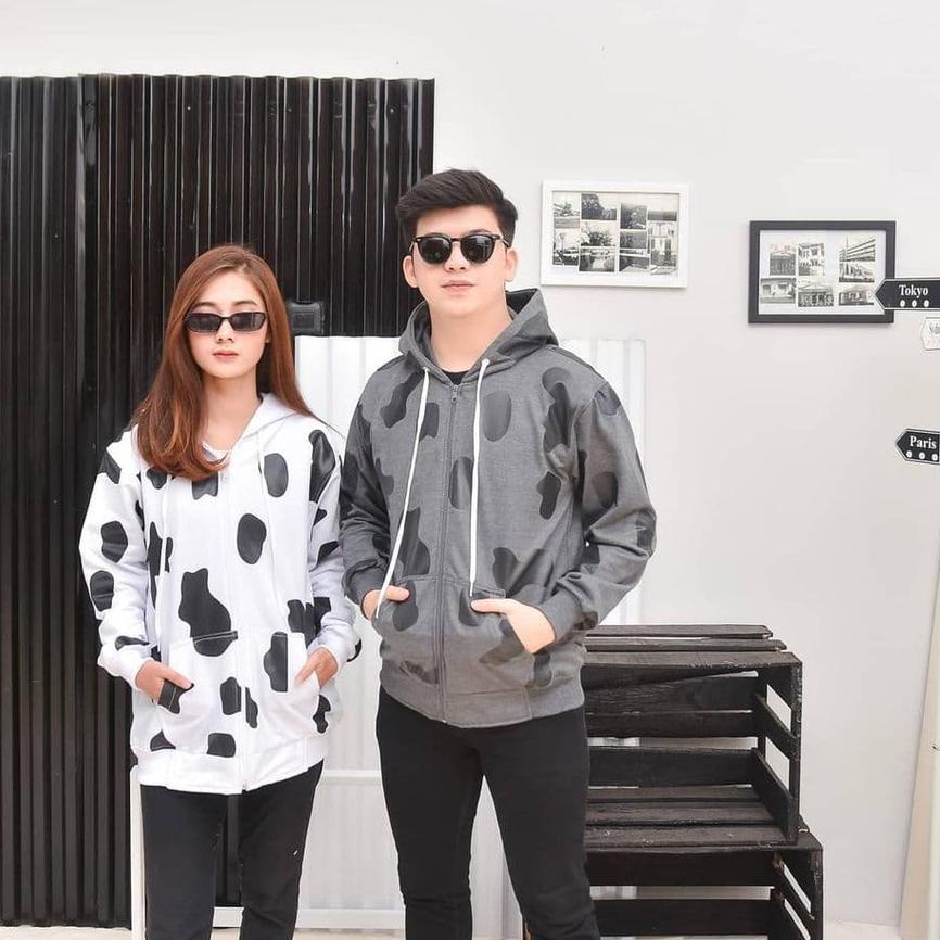 ➸ Inspired Cow Print Jacket l Jaket Pria dan Wanita Terbaru ➨