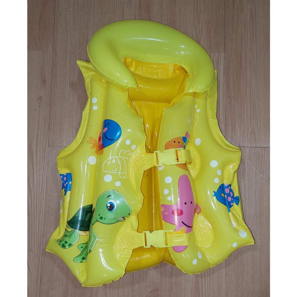 60cm Swim Vest Karakter Rompi Pelampung Renang Anak 9-12Thn Sz XL 0747