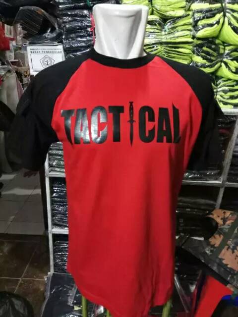 GROSIR KAOS BAJU TACTICAL LENGAN PENDEK SABLON TIMBUL