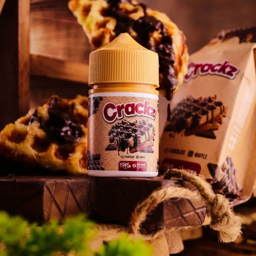 CRACKZ V4 CHOCOLATE WAFFLE CRACKZ 60ML AUTHENTIC by TETRA X VAPEON