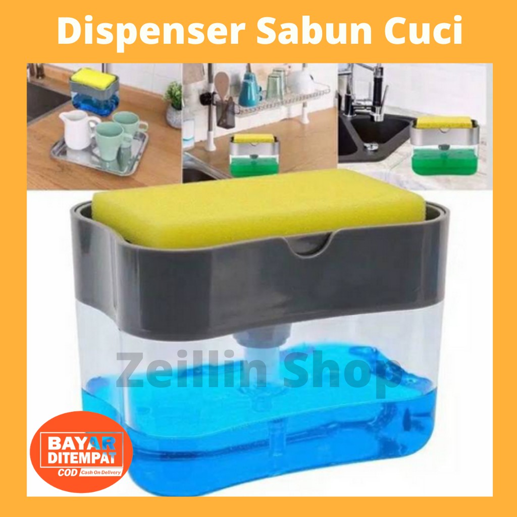 Tempat Sabun Spon Cuci Piring Praktis/Dispenser Sabun Spon Cuci Murah/Spon Dispenser Sabun Cuci