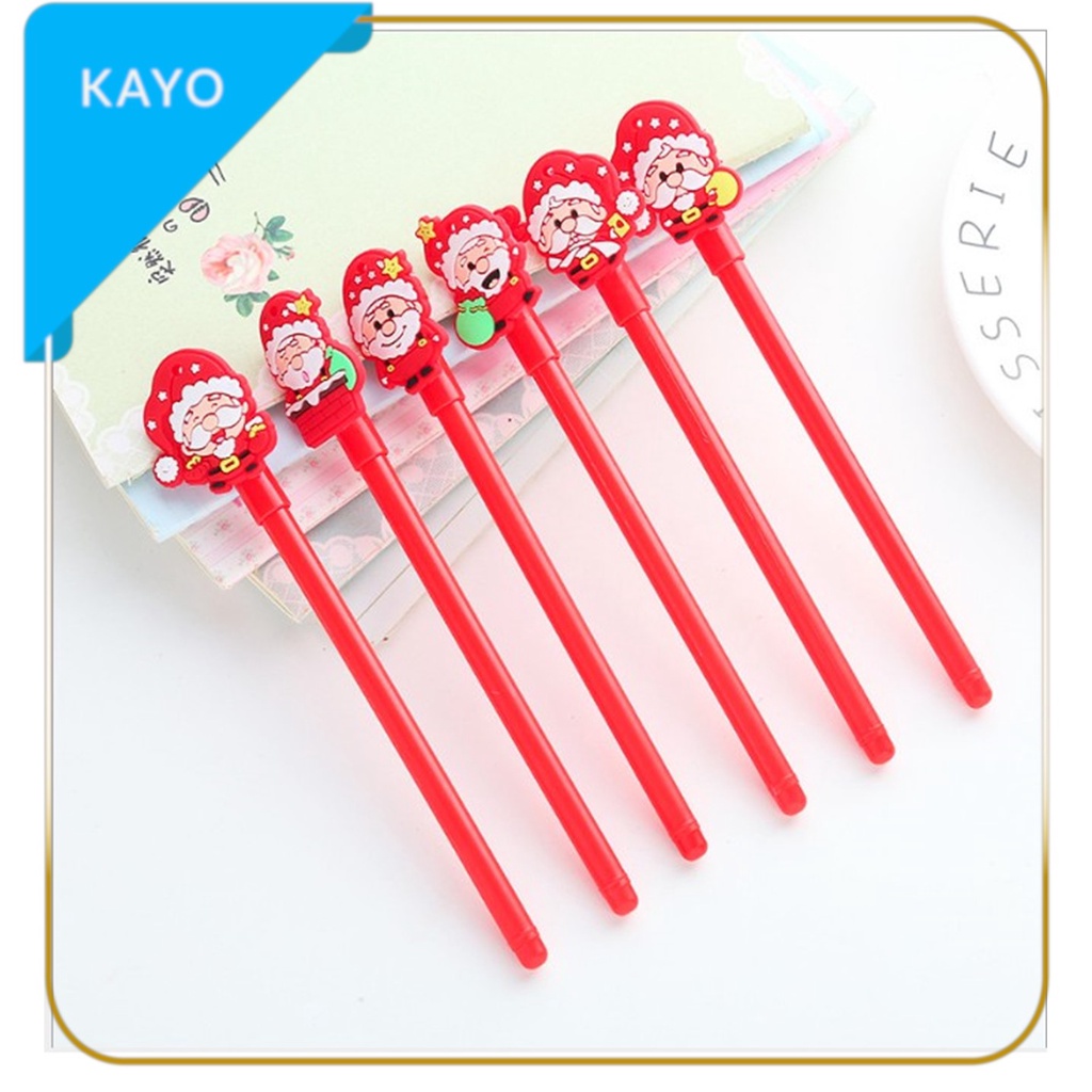 

Pulpen tema natal, pen santa, pulpen rudolft, pulpen X'mas, kado natal