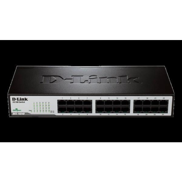 D-Link Switch Hub DES-1024D DES1024D DES 1024 D 24Port Besi
