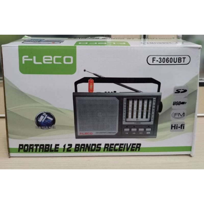 fleco F-3060 Radio Portable Bluetooth