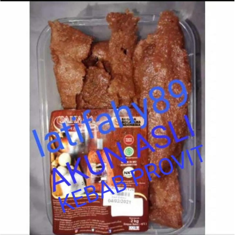 DAGING IRIS DAN PANGGANG MEREK SAHARA BERAT 250 GRAM