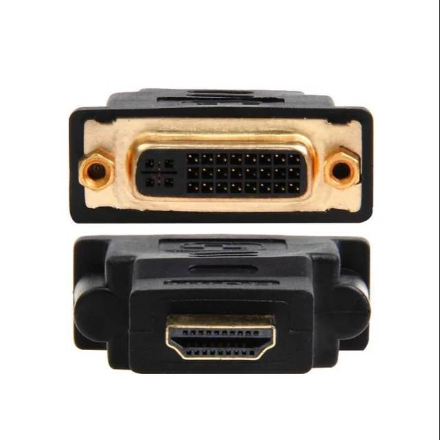 KONEKTOR DVI 24+5 FEMALE TO HDMI MALE