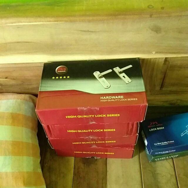 Handle Pintu Hap-8205 Handle Pintu Metal Kuningan