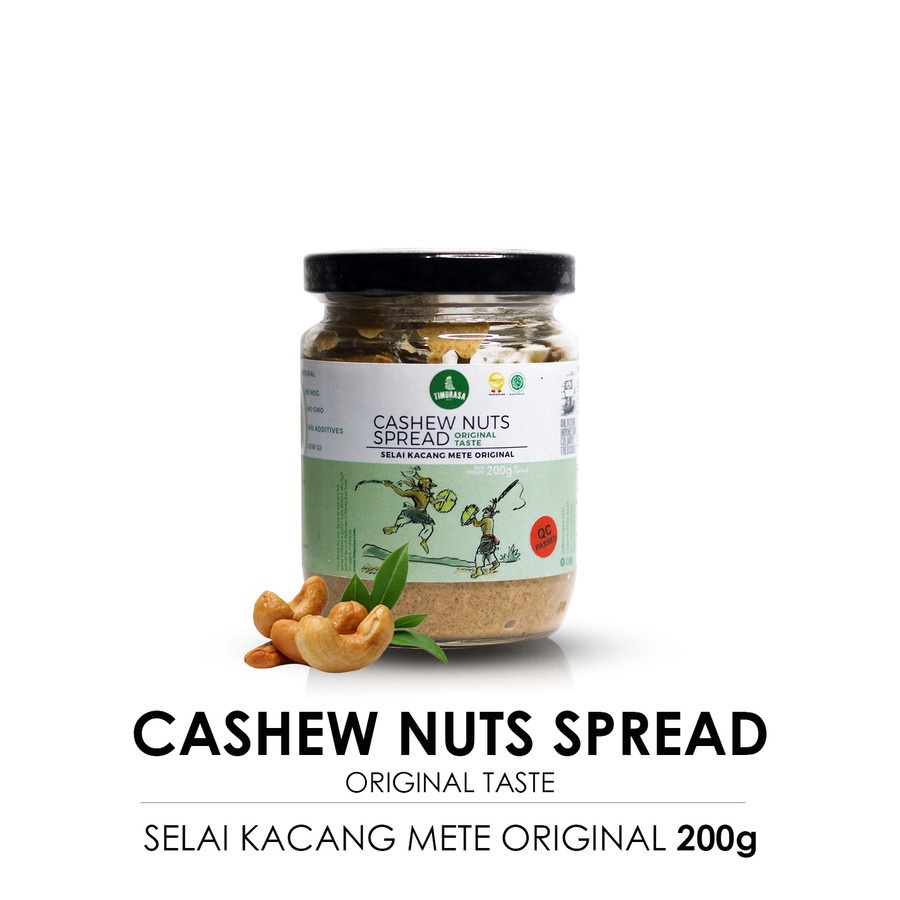 Timurasa, Cashew Nuts Spread Original (Selai Kacang Mede) 200gr