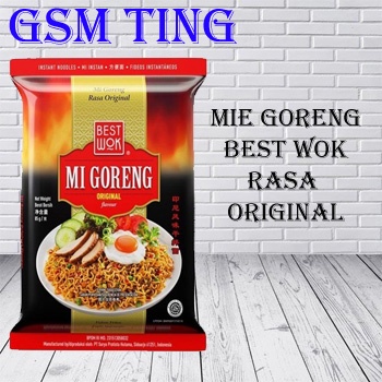 Mie Goreng Original Best Wok Halal 80gr 1 Dus isi 20pcs