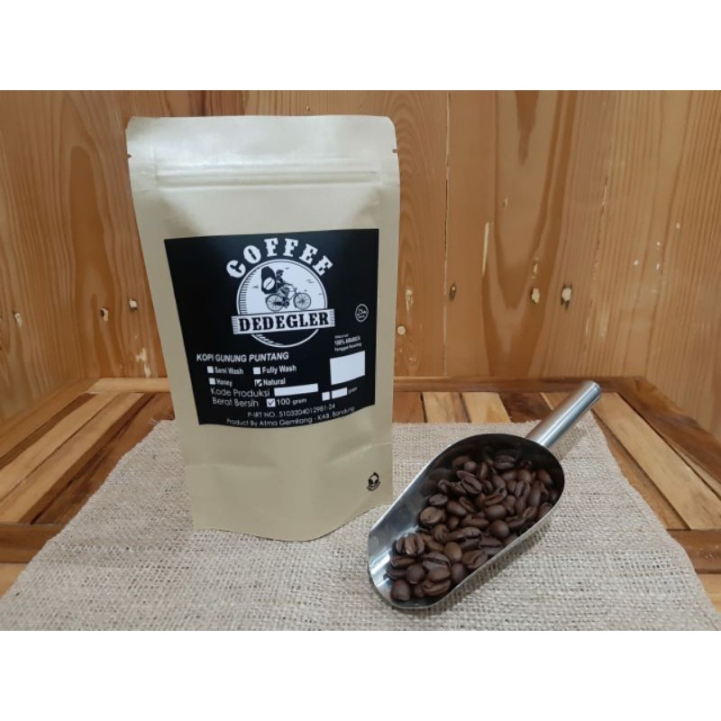 

Kopi Dedegler Natural proses 100% Arabica