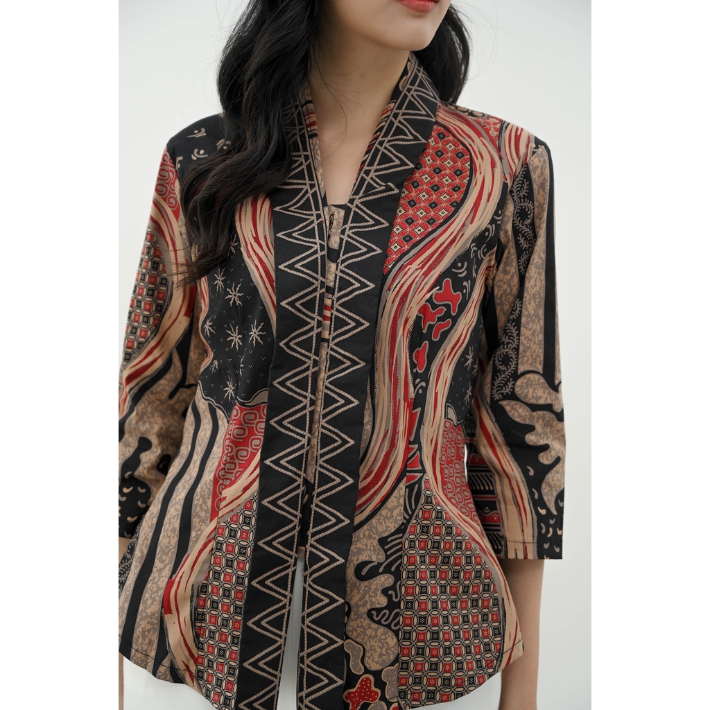 Atasan Batik 292 MTS/ Blouse Batik Wanita Modern