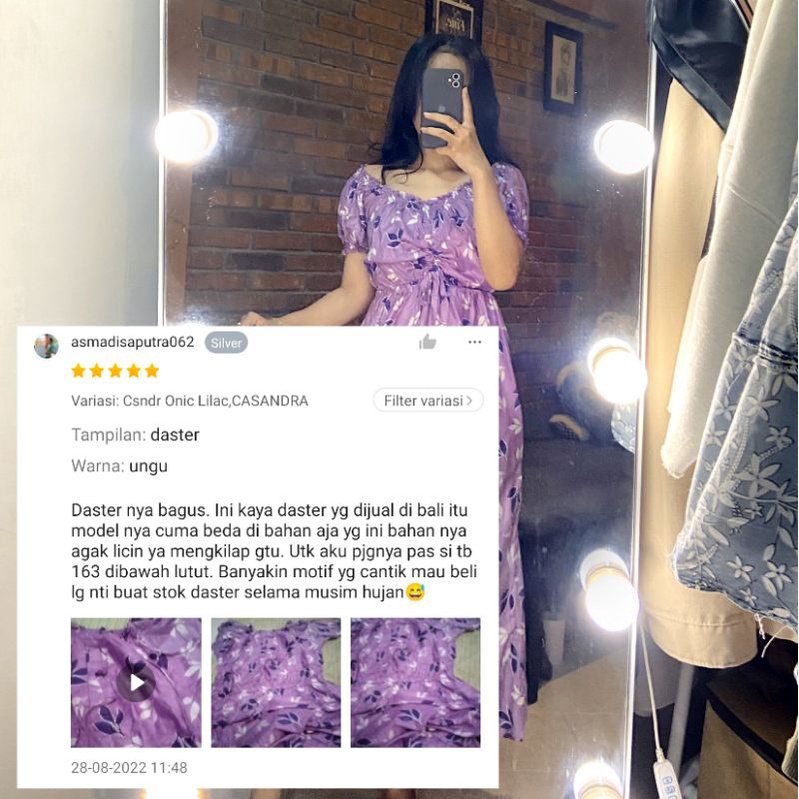 Sapasara - Dress Serut Casandra / Daster Bali Bahan Rayon Adem LD 110 Busui Friendly Etalase 2