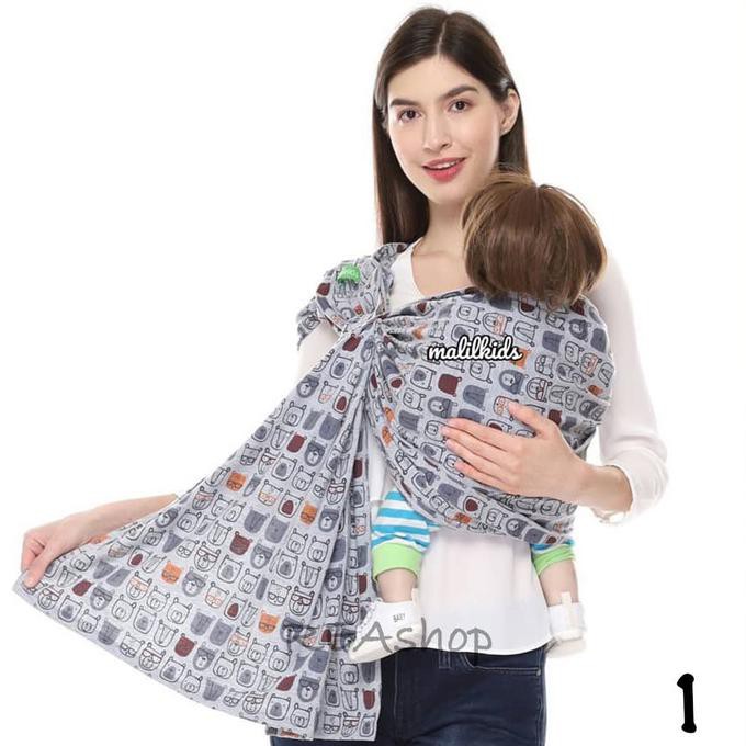 Gendongan Bayi Gendongan Kaos Ring Premium Malilkids