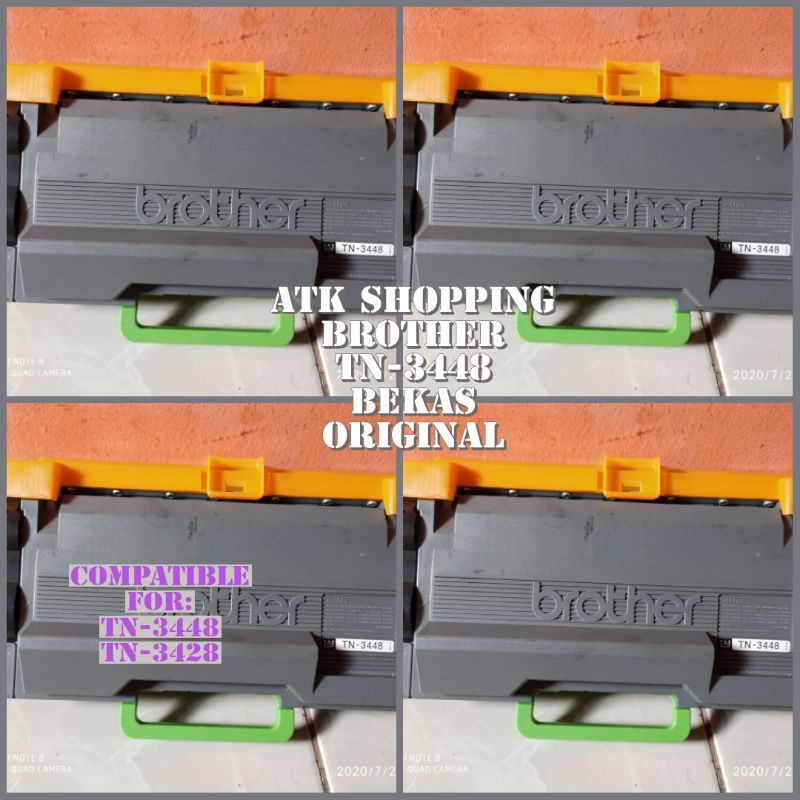 BROTHER BEKAS TN-3448 ORIGINAL