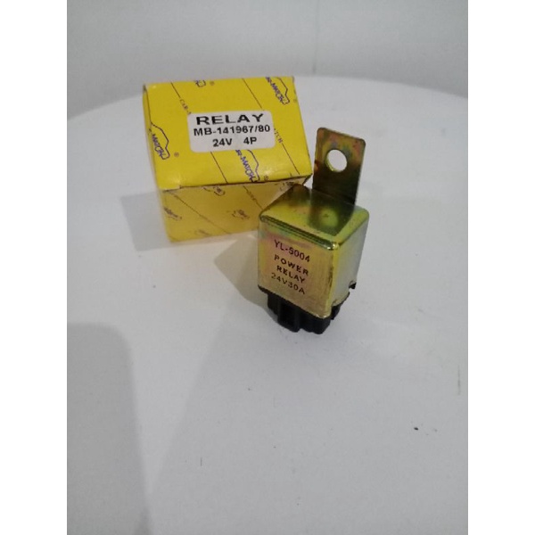 Cuci Gudang Rellay / Relay Power FE111 / PS100 24V K4 No Part MB141967/80