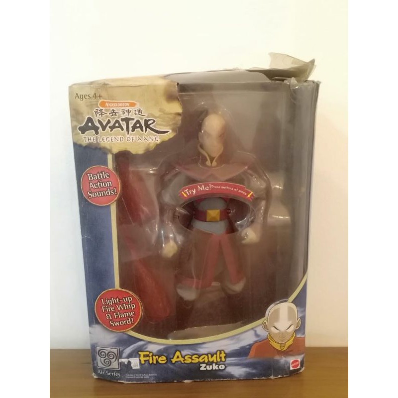 The Legend Of Aang Avatar Fire Assault Zuko Mattel