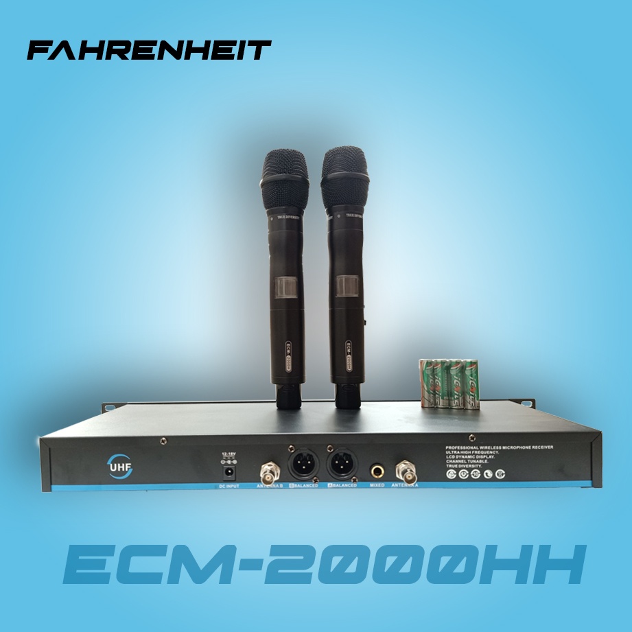Mikrofon / Mic Wireless Fahrenheit ECM 2000 HH / HS / SS