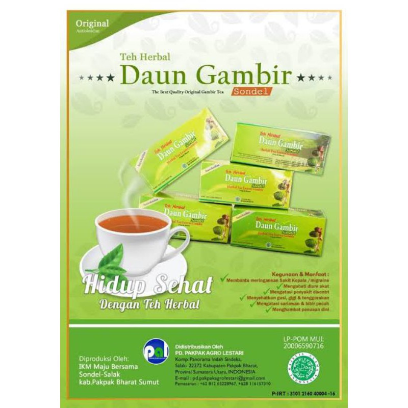 

Bibit Teh Gambir