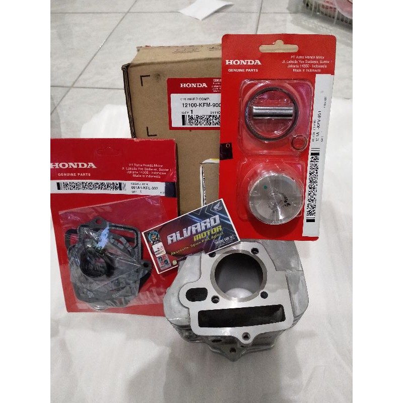 blok silinder piston seker cylinder set Supra fit lama Revo 100 supra fit new legenda 2 original