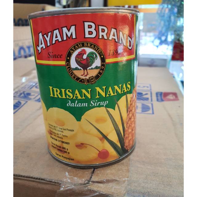 

Ayam Brand Pineapple Slices in Heavy Syrup 565gr