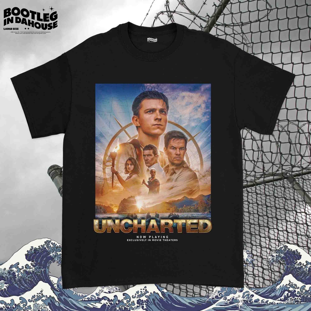 Kaos Film Uncharted Tom Holland - Baju Film Uncharted