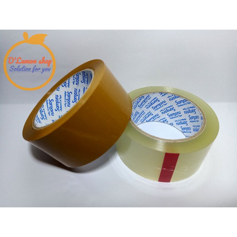 

Lakban Coklat/Bening 48mm x 90yard