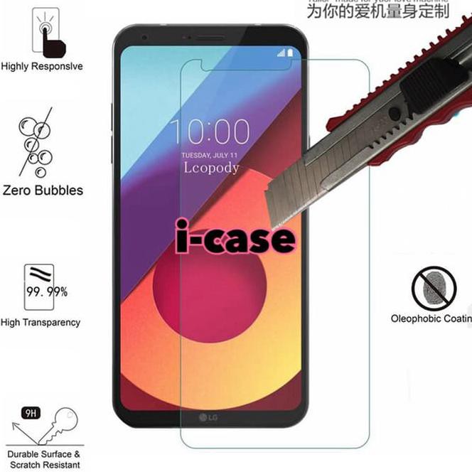 LG Q6 - LG Q6 Plus tempered glass clear - Izhar.Farida
