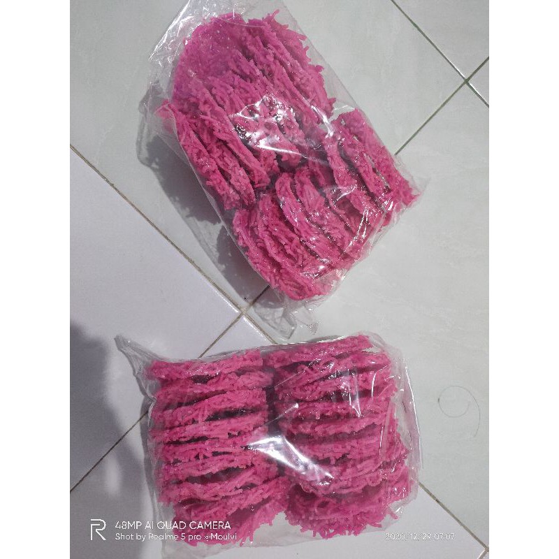 

Ranggining Tepung Beras Makanan Cemilan Khas Sunda 1 Pack Isi 20 Pcs