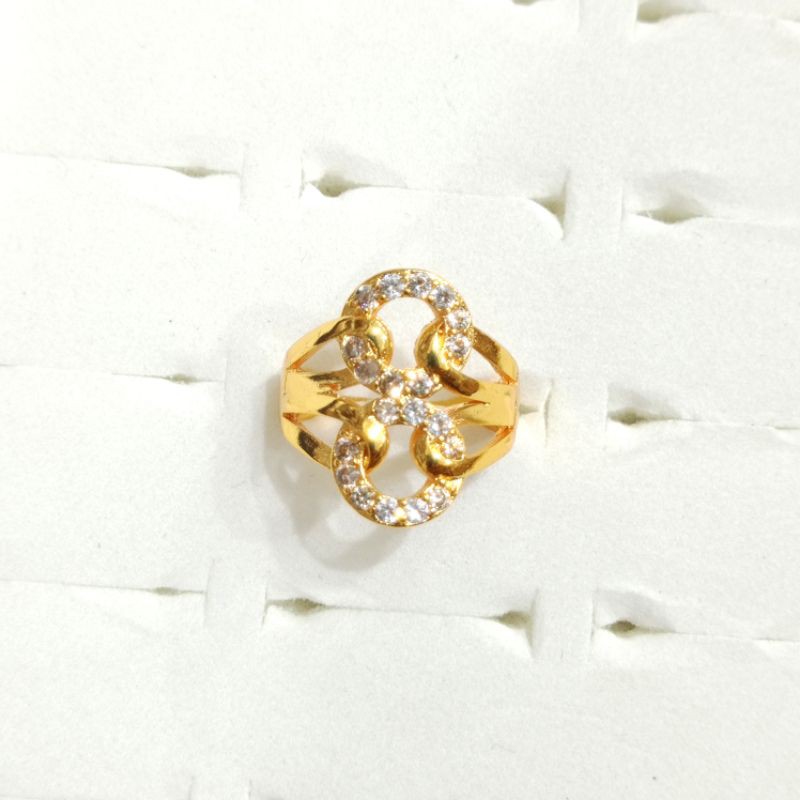 cincin dewasa gold perhiasan xuping