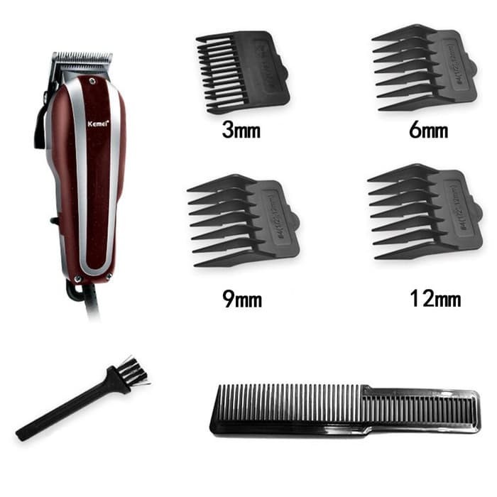 Promo Terbaru!!! Alat Cukur Hair Clipper Kemei KM-8847 Mesin Cukur Rambut Cordless mudah di gunakan