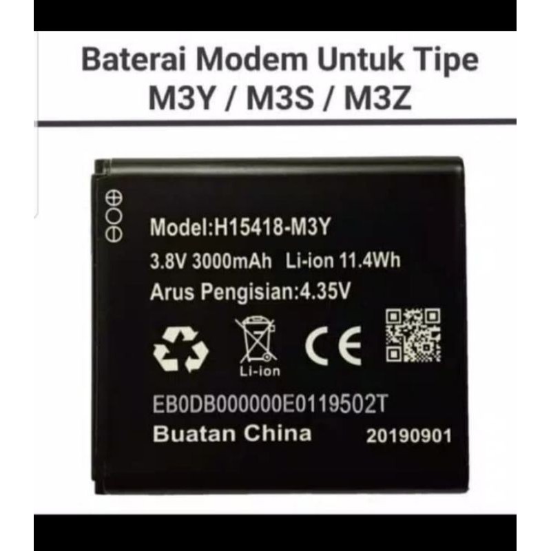 BATERAI MODEM SMARTFREN ANDROMAX M3Y/M3Z