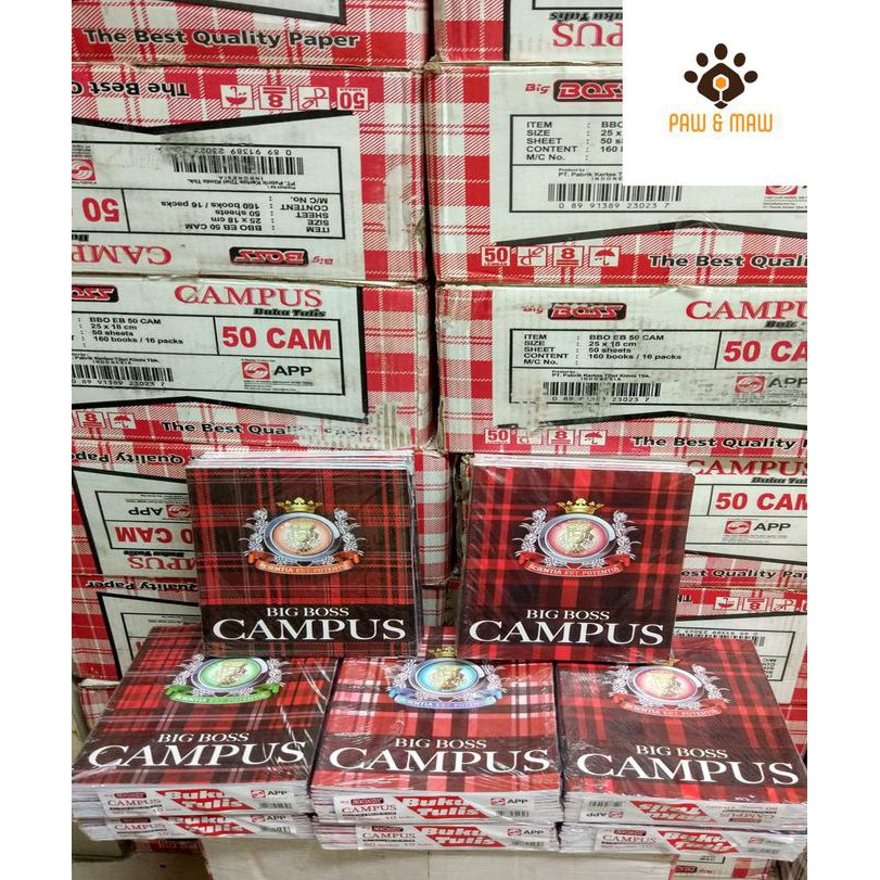 

Buku Tulis BigBoss Campus 50 Lembar Kode 1259