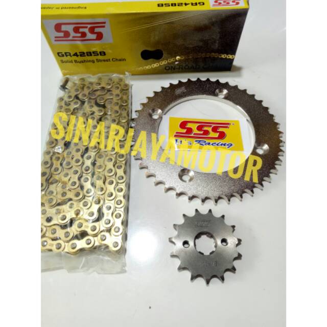 Gear Gir Set sss  klx 150. Klx bf 150. Dtracker 150 . 428 satu set