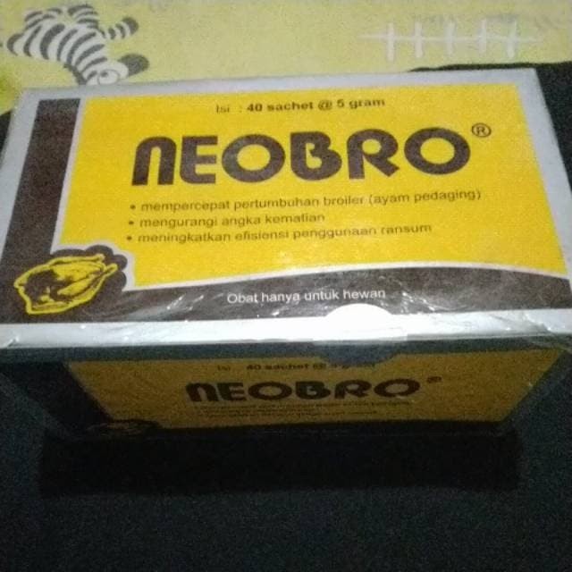 Neobro vitamin obat ayam isi 40 sachet (BERKUALITAS)